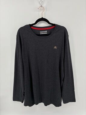 Avalanche Charcoal Long-Sleeve Crewneck Shirt